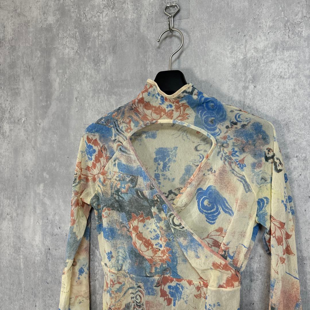 VIVIENNE TAM 総柄 パワーネット トップス 2