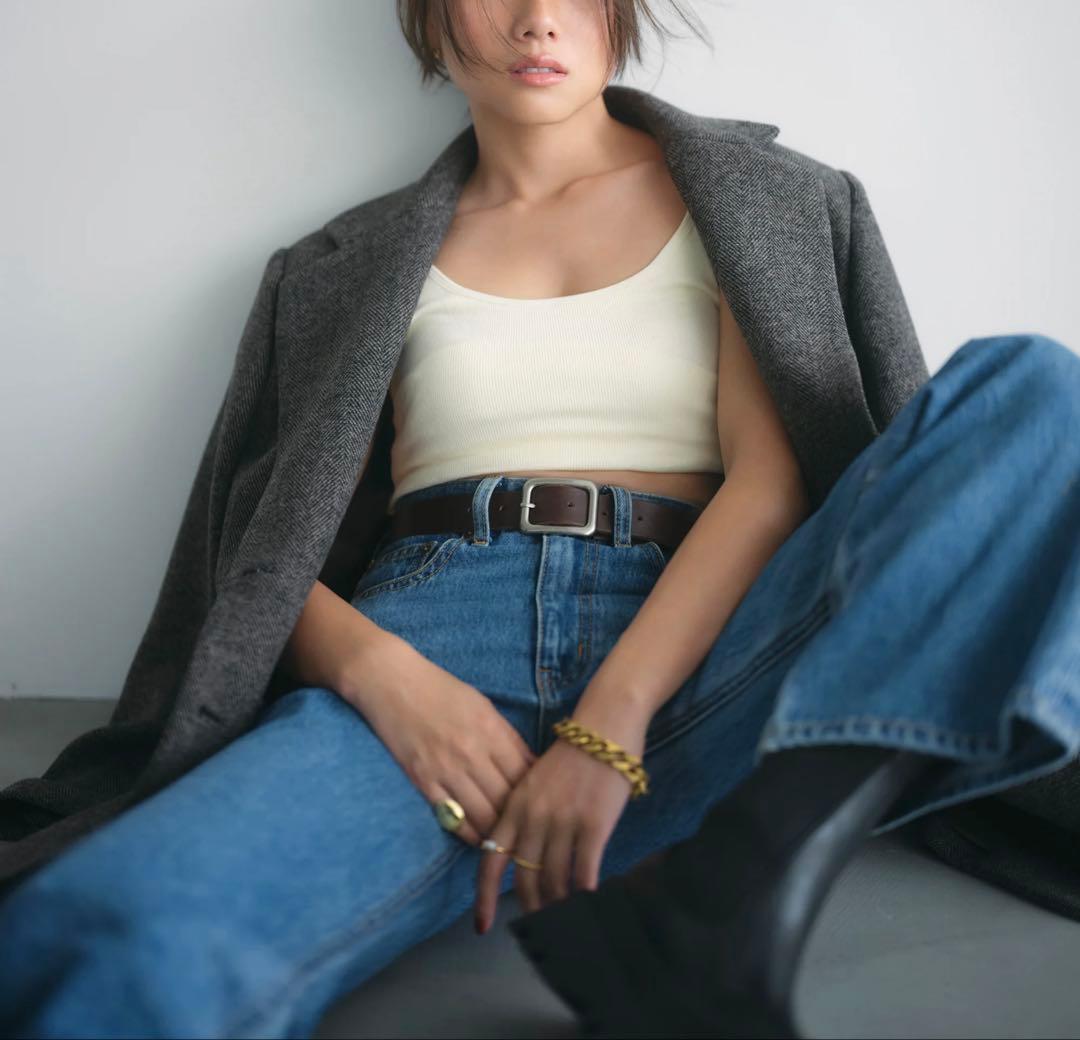 美品 コエリー 伊原葵 オーバーショルダー テーラードジャケット M