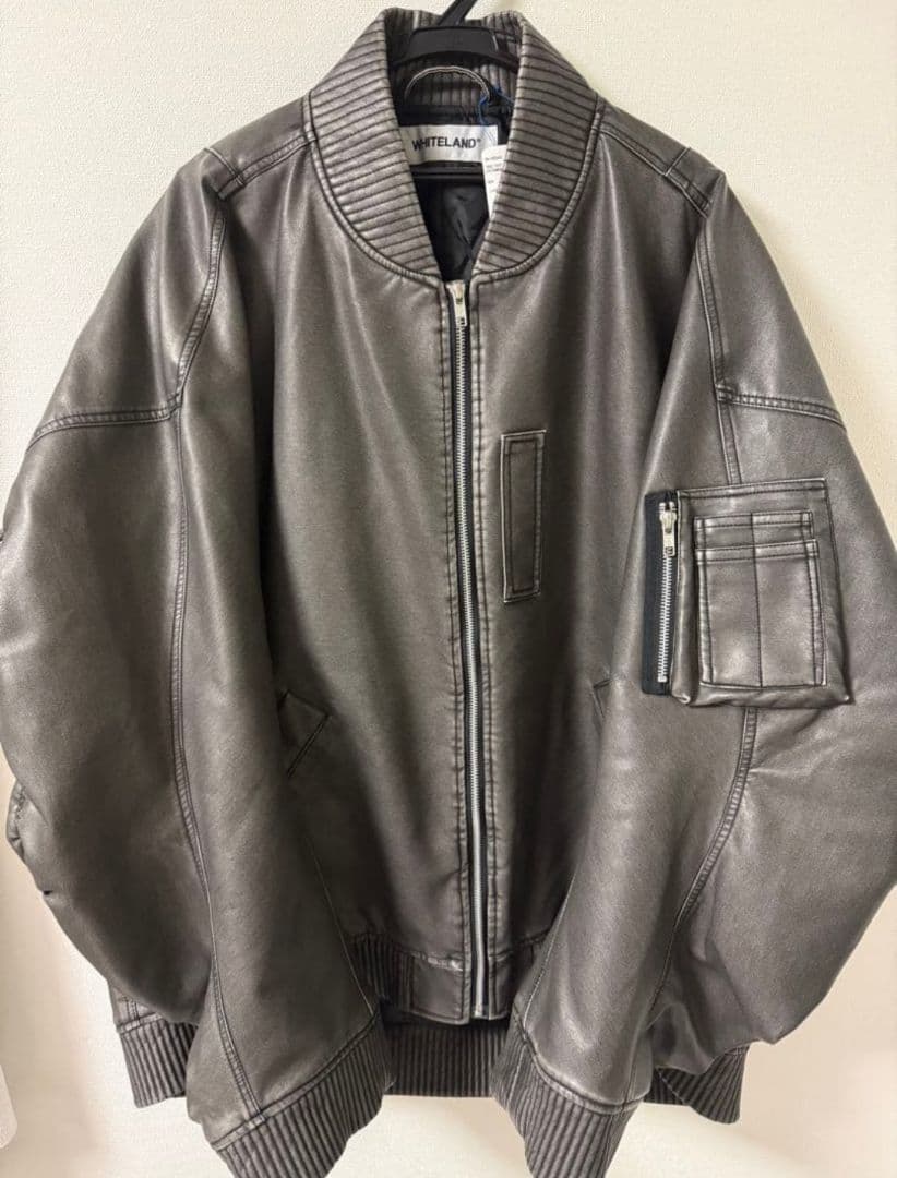 ホワイトランド BLACKBURN BIG PU MA-1 武尊 UPD'T