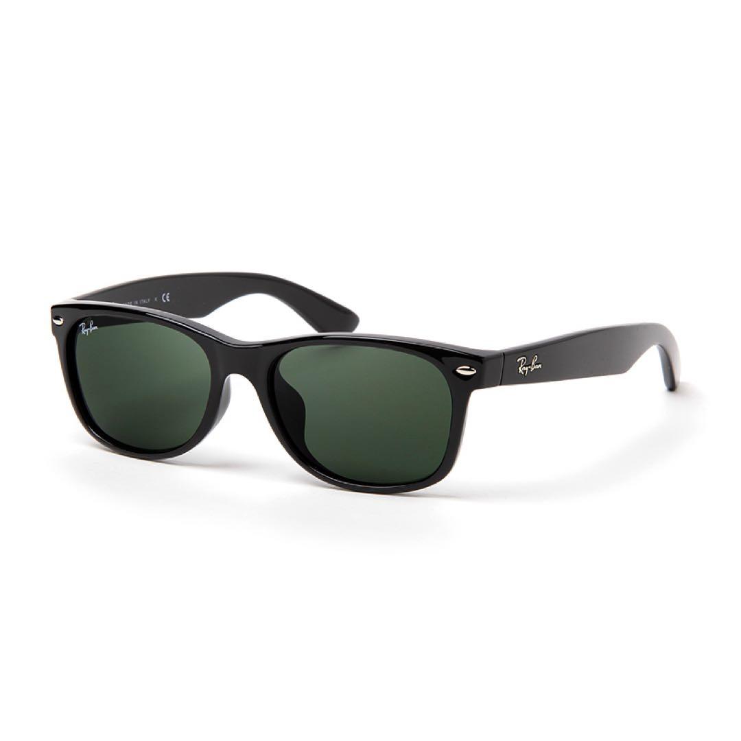 Ray-Ban ブラック サングラス ニューウェイファーラー RB2132F