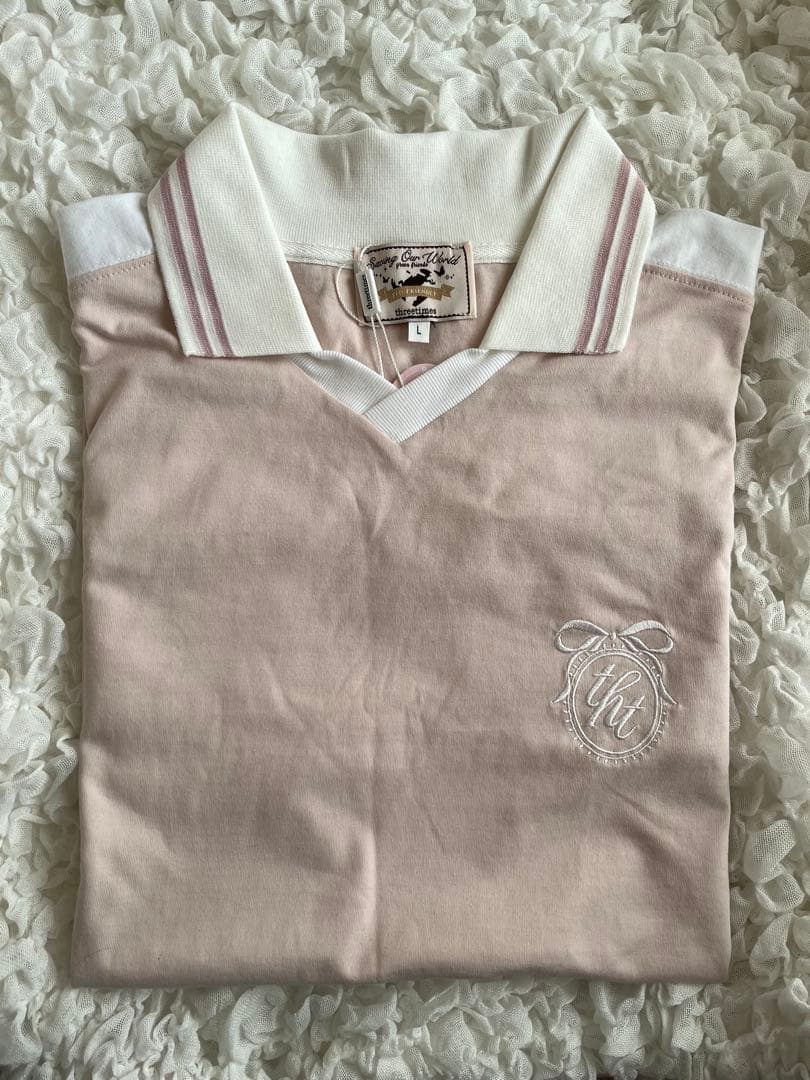 threetimes スウェット ピンク