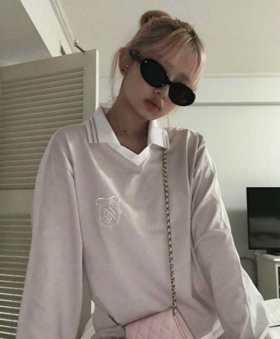 threetimes スウェット ピンク