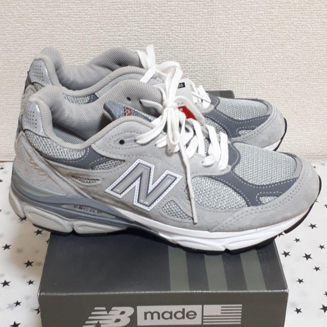 タグつき未使用NEW BALANCE 　M990GY3　23cm