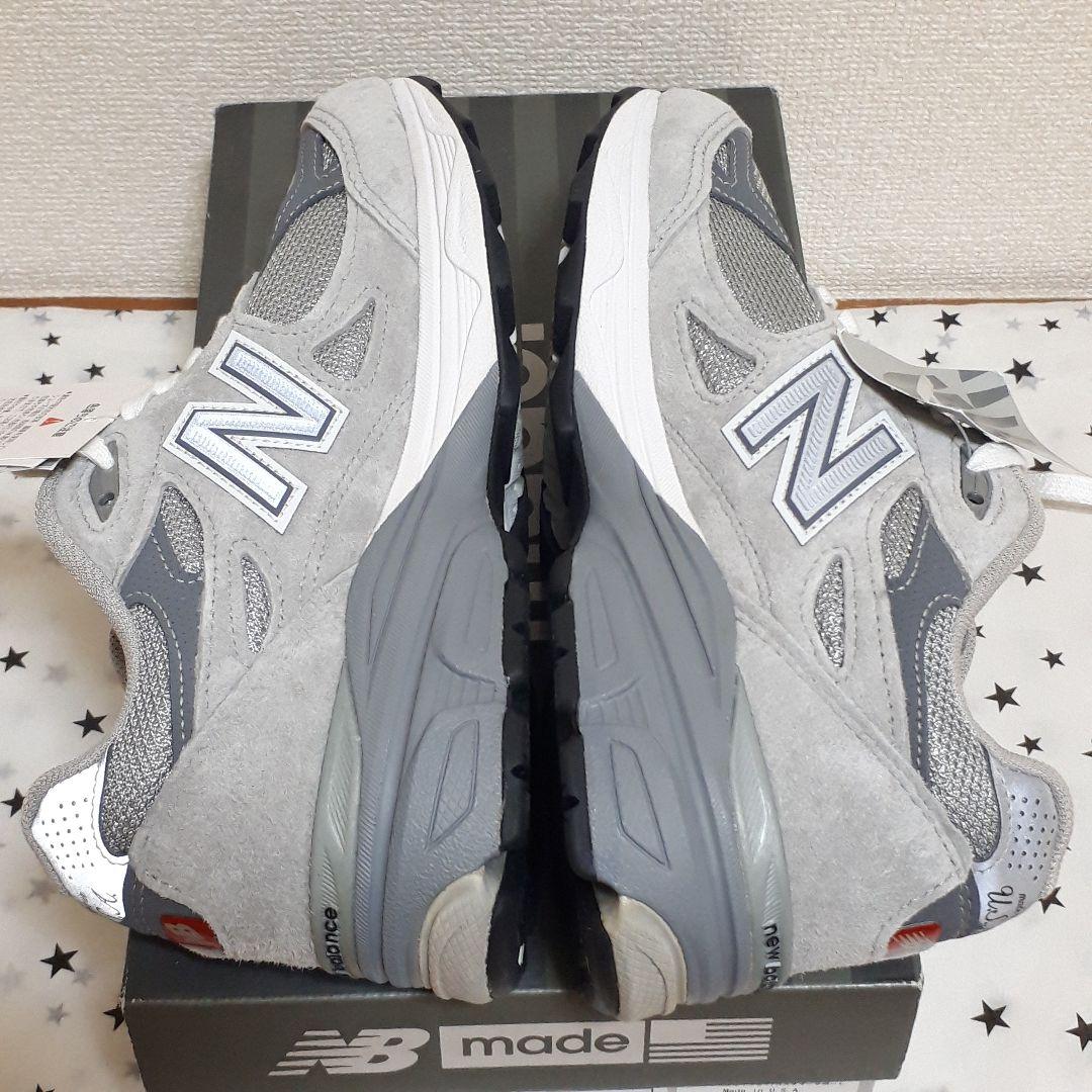 タグつき未使用NEW BALANCE 　M990GY3　23cm