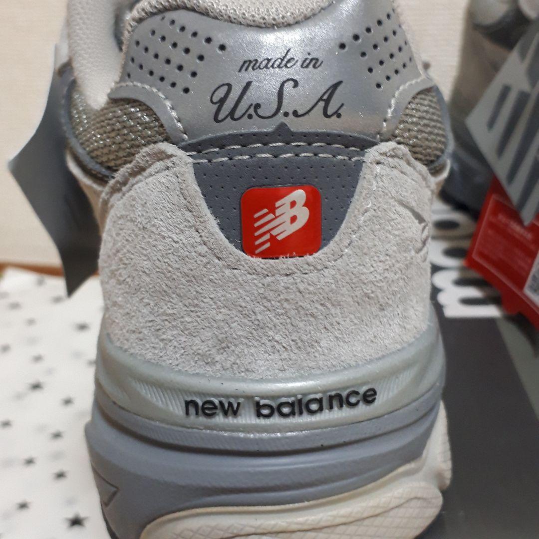 タグつき未使用NEW BALANCE 　M990GY3　23cm