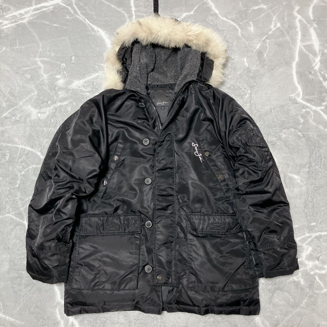 Sean John N-3B フライト ダウンジャケット ブラック XL