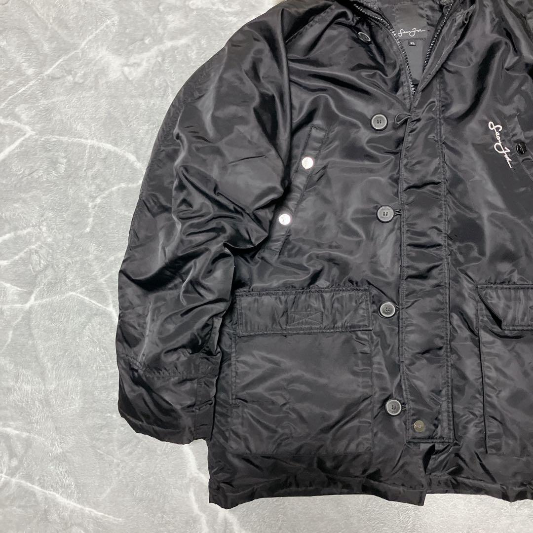 Sean John N-3B フライト ダウンジャケット ブラック XL