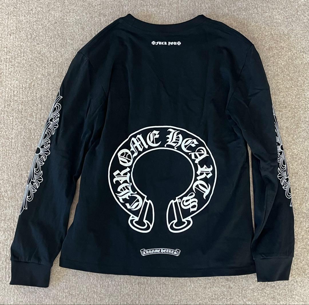 Chrome Hearts ブラック長袖カットソー