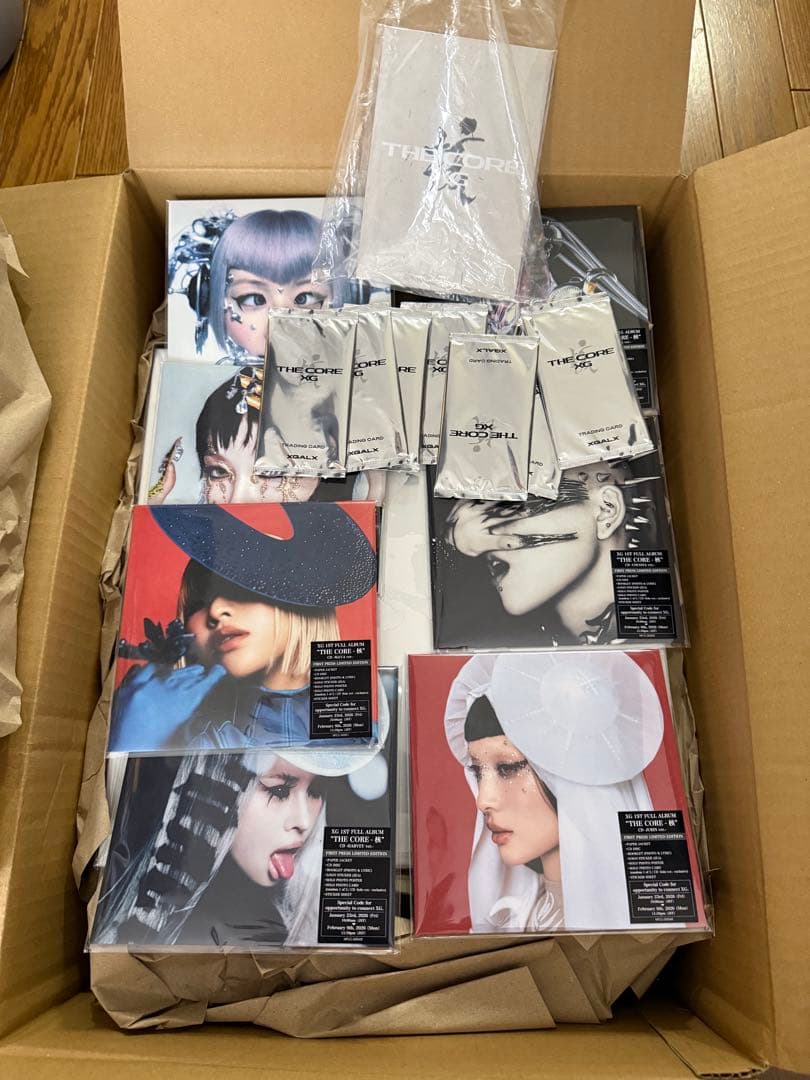 【ALPHAZ LIMITED】XG CORE Solo ver. (7CD)