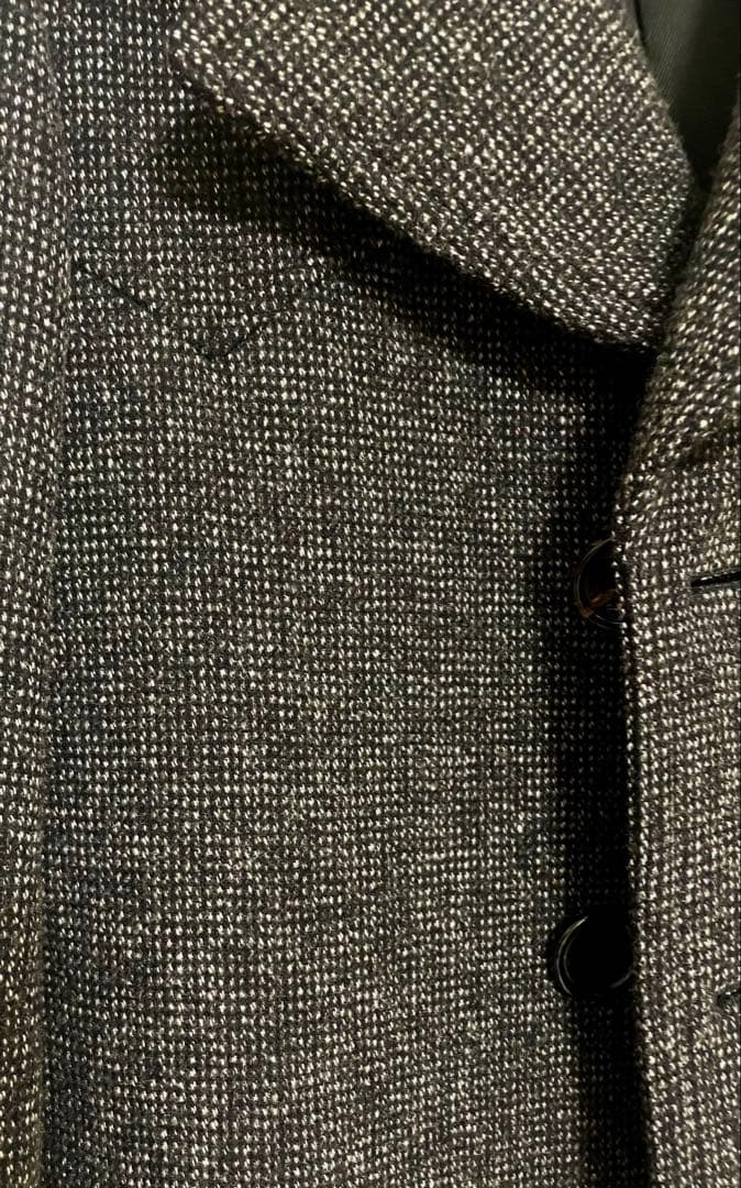 16AW サンローランパリ ツイードコート 46