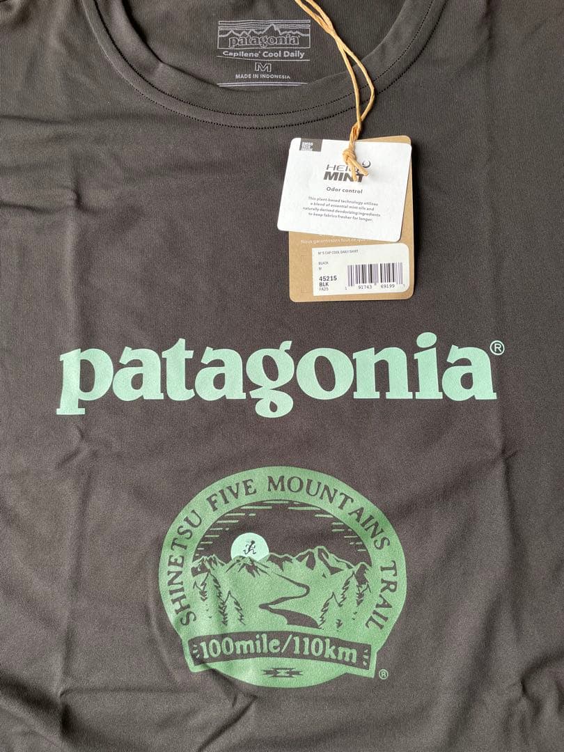 【非売品】信越五岳2025 patagonia Tシャツ