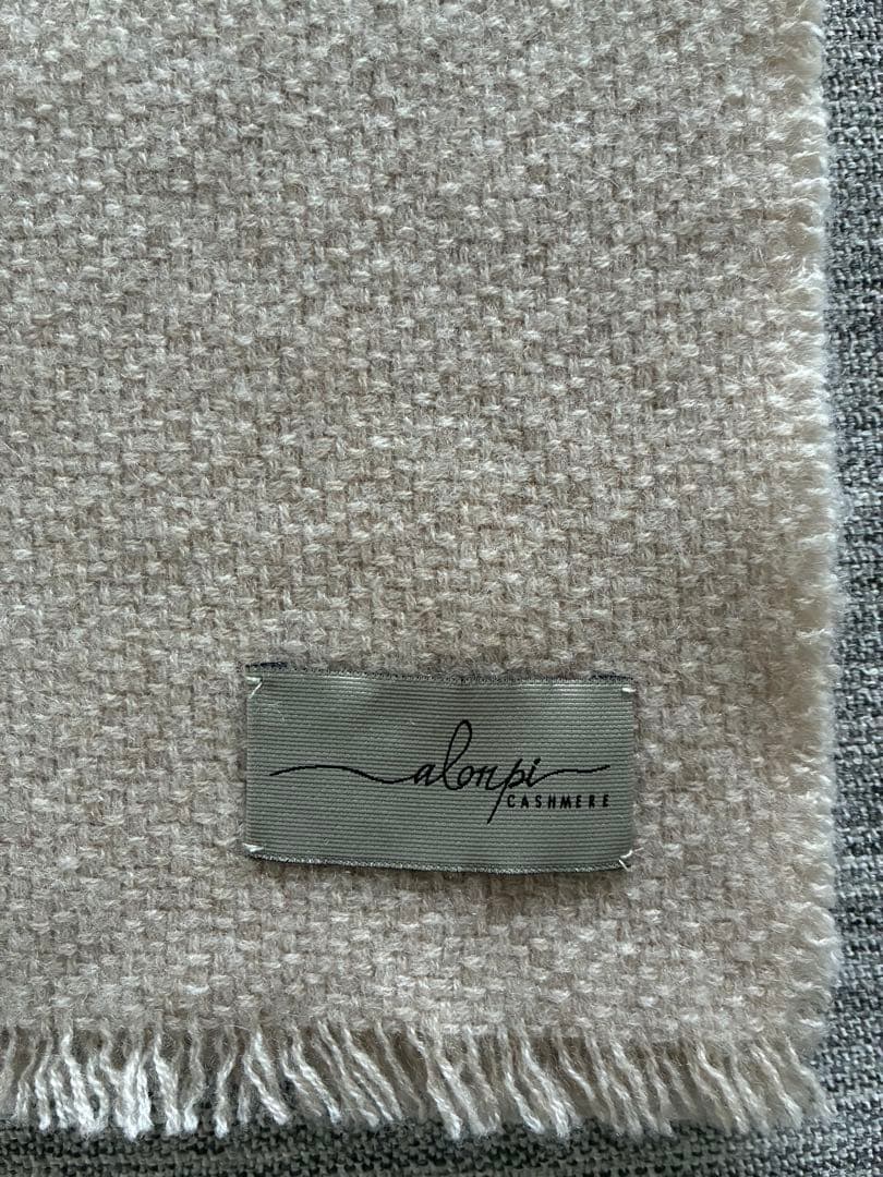 美品《aloni》アロンピ カシミヤストール