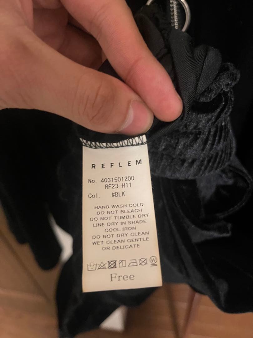 REFLEM レフレム　ベロアジャージ