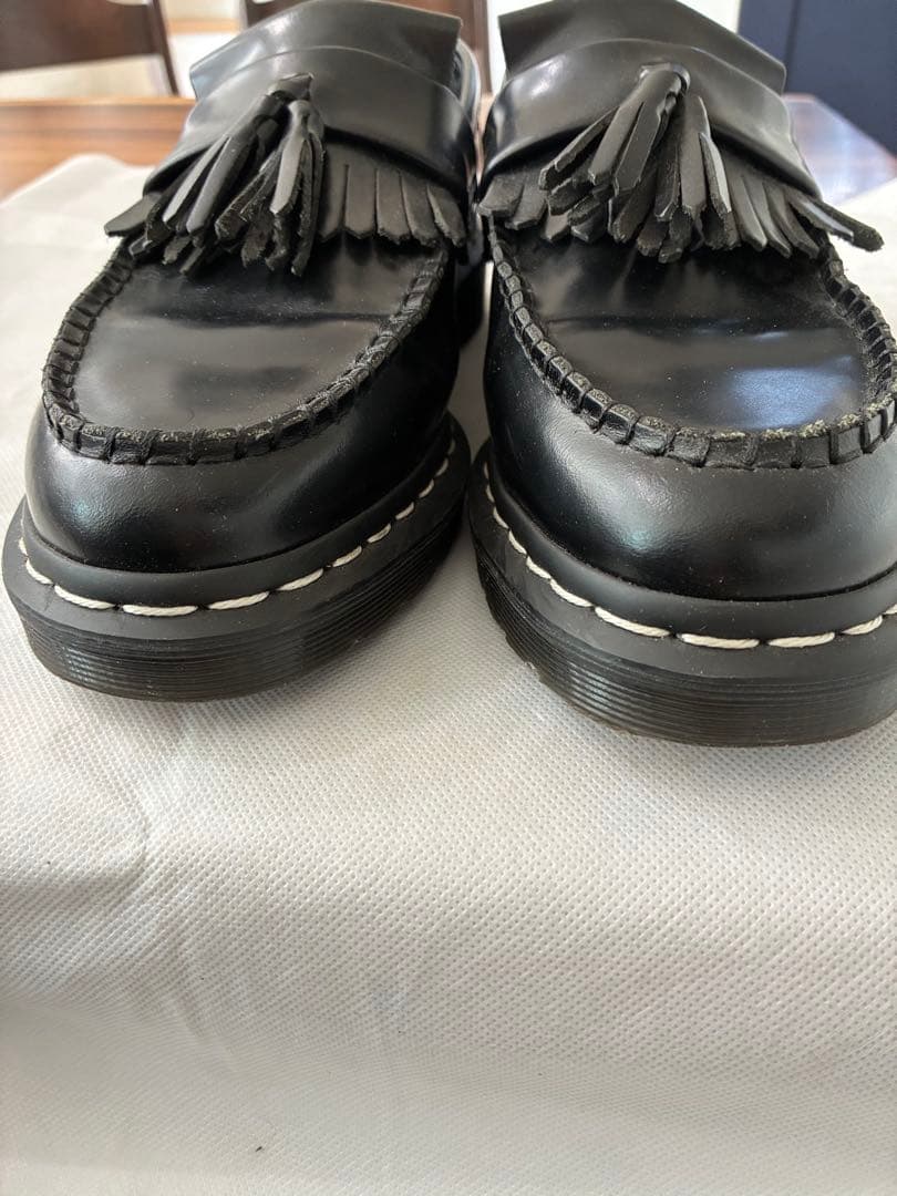 ドクターマーチン ADRIAN タッセルローファー ブラック UK8（27cm）