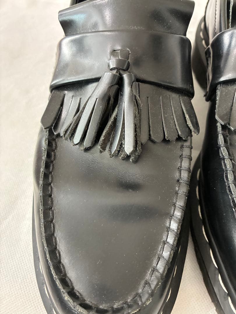 ドクターマーチン ADRIAN タッセルローファー ブラック UK8（27cm）