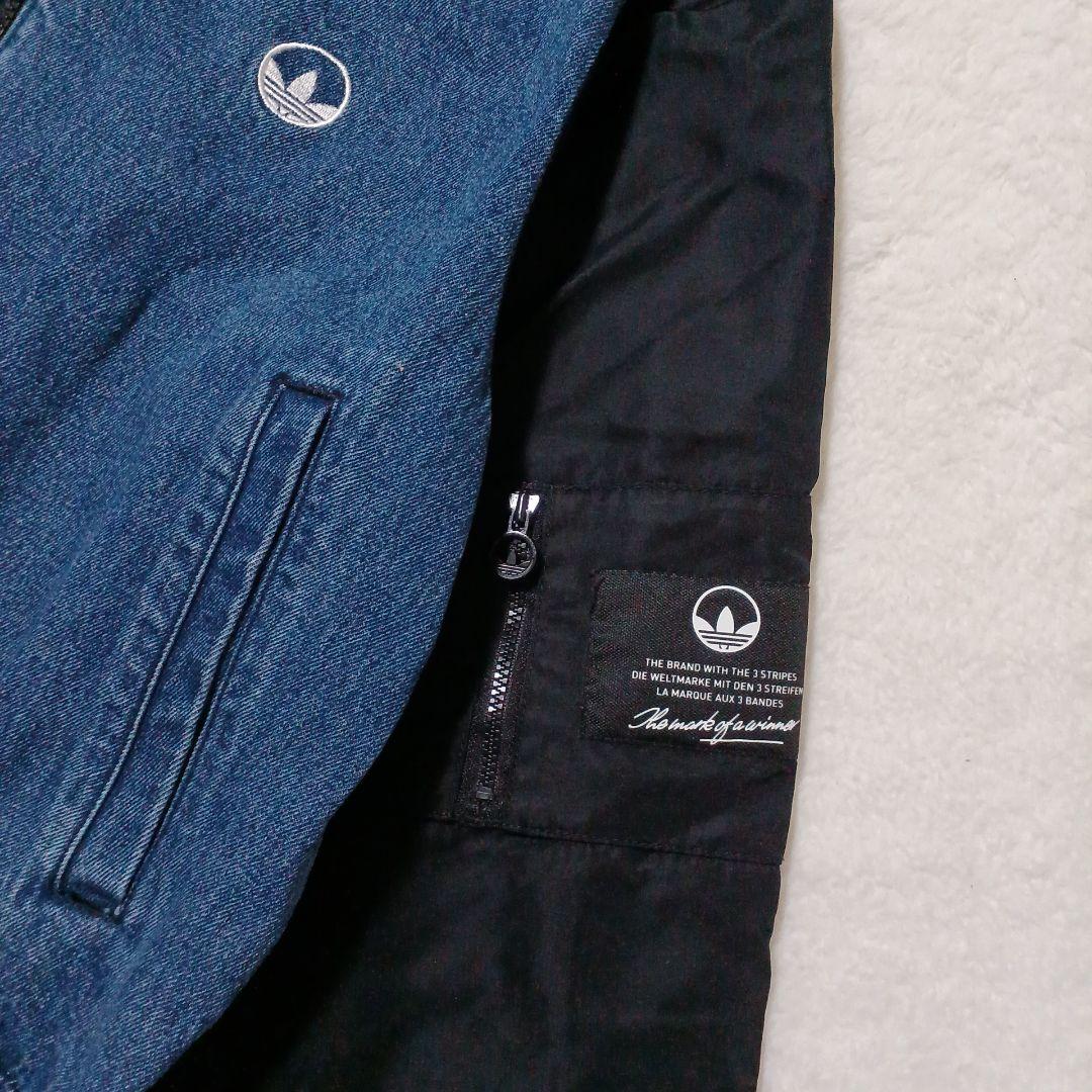 92mam XLadidasoriginals カレッジ デニムジャケット