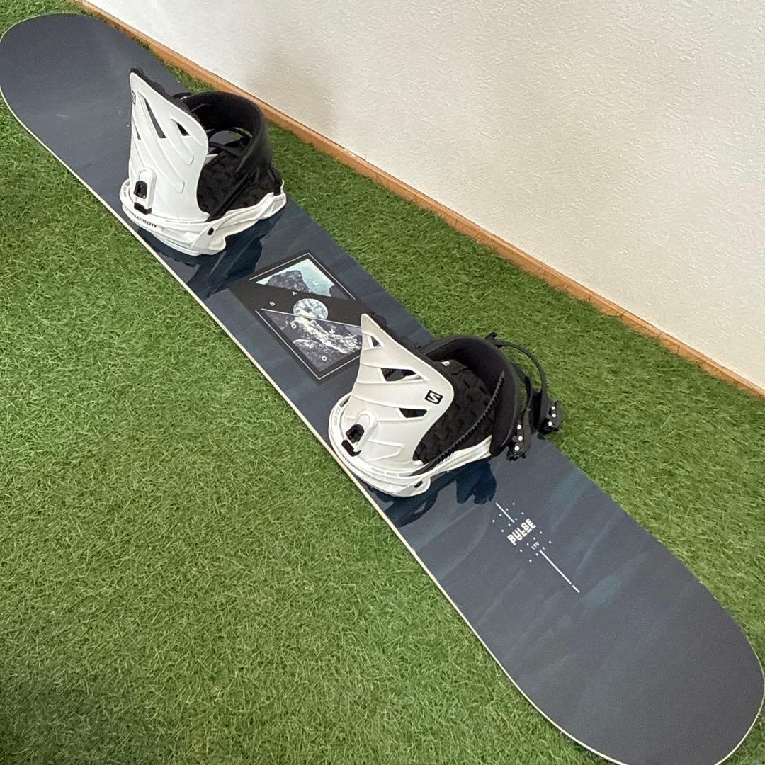 ブーツ無し‼️O6 SALOMON 149cm メンズスノーボードセット