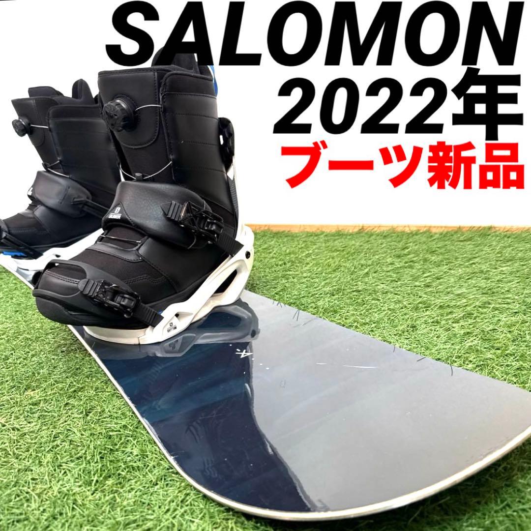 ブーツ無し‼️O6 SALOMON 149cm メンズスノーボードセット