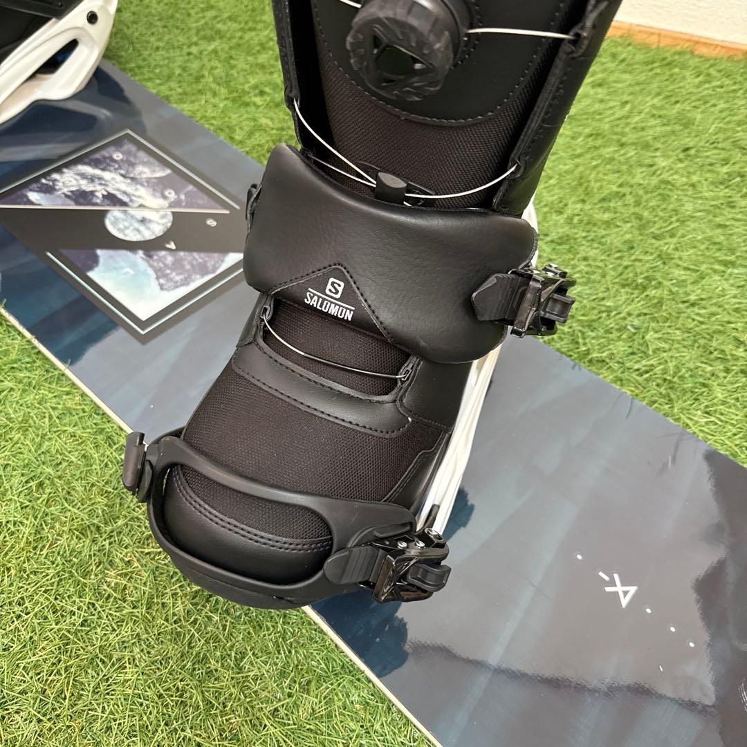 ブーツ無し‼️O6 SALOMON 149cm メンズスノーボードセット
