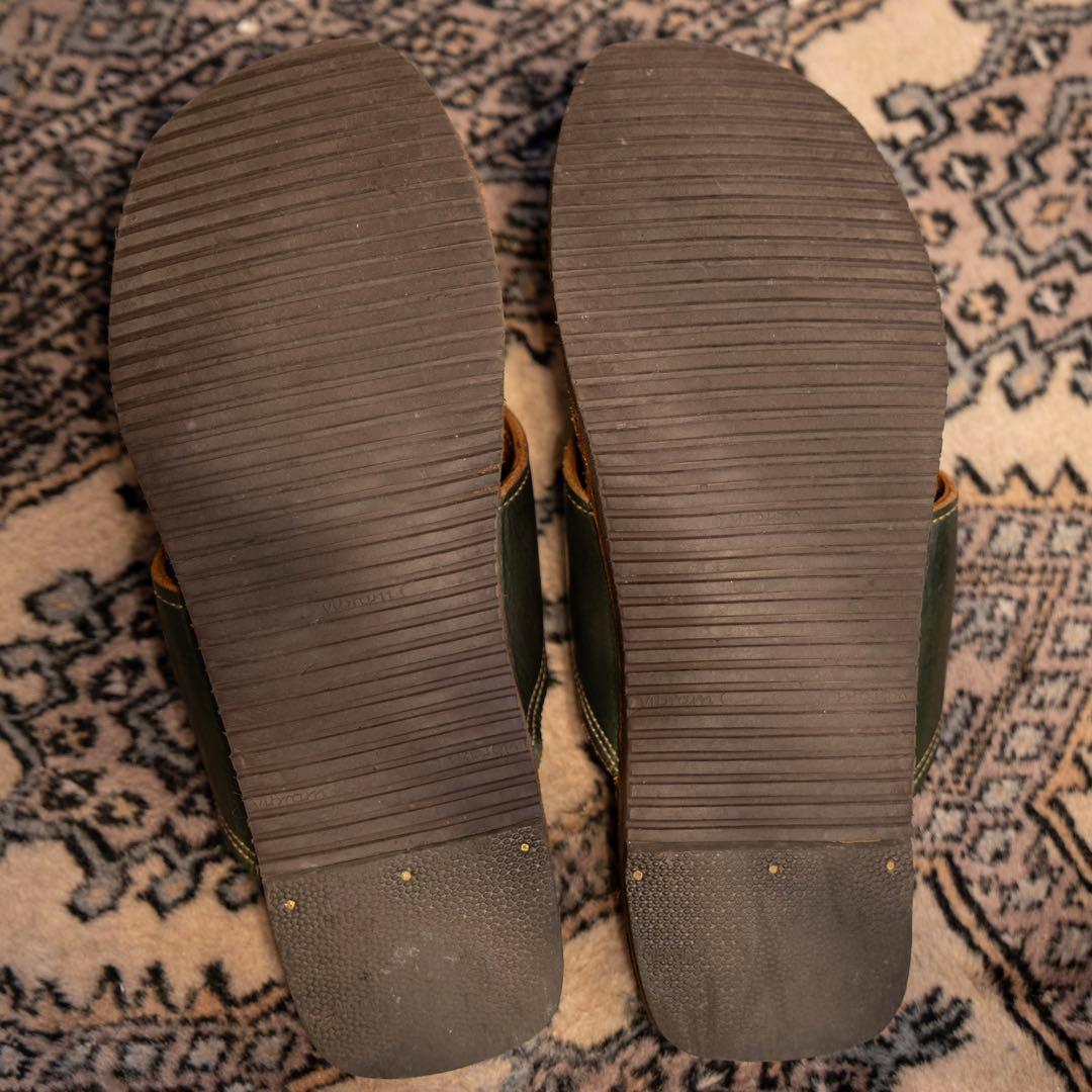 【美品】CLINCH Thong sandal Latigo OD オリーブ