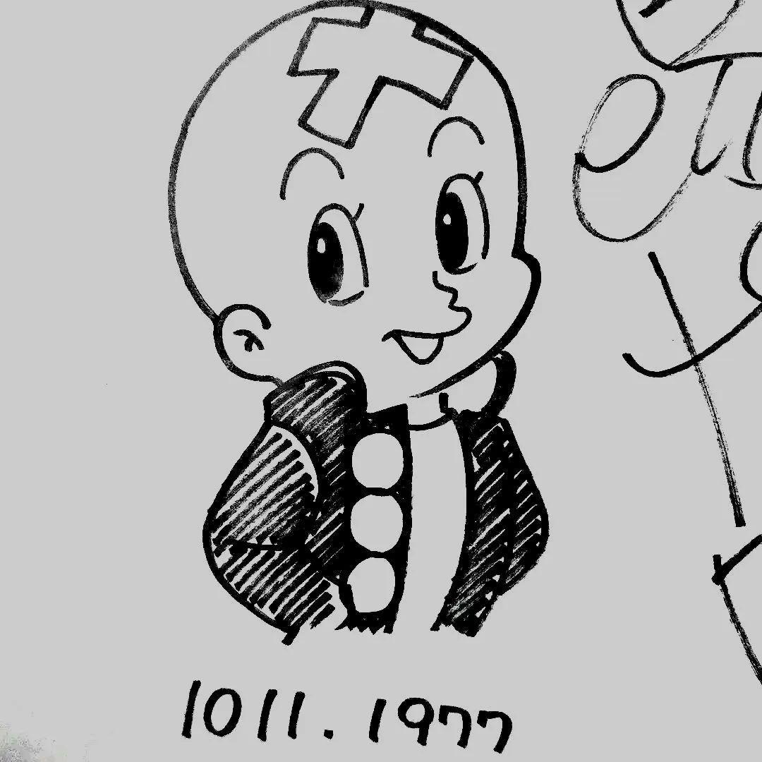 手塚治虫 サイン 色紙 直筆