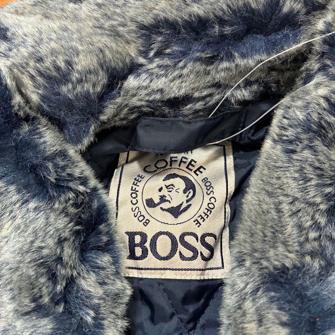 サントリーBOSS フライトジャケット ネイビー