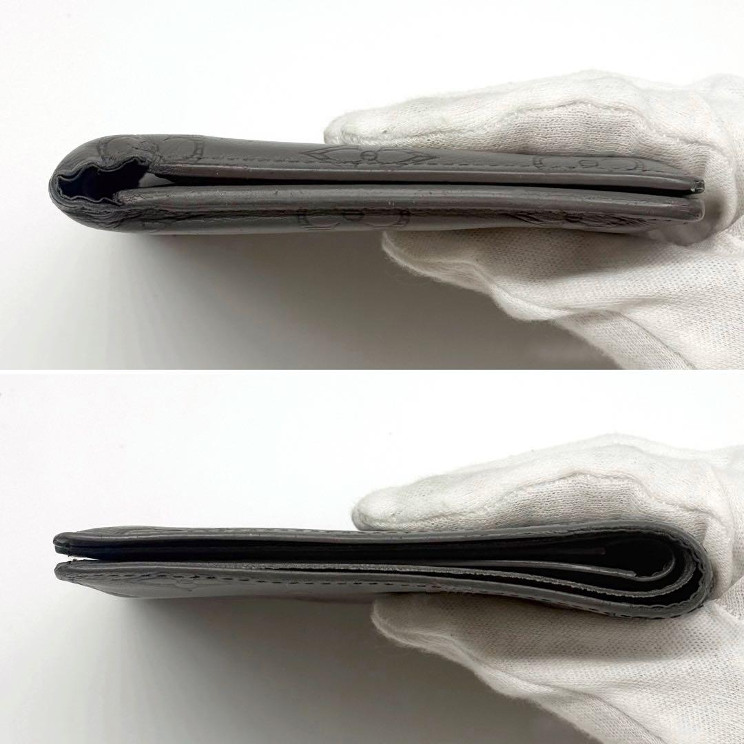 美品 IC内蔵✨ルイヴィトン モノグラム シャドウ ミュルティプル 二つ折り財布