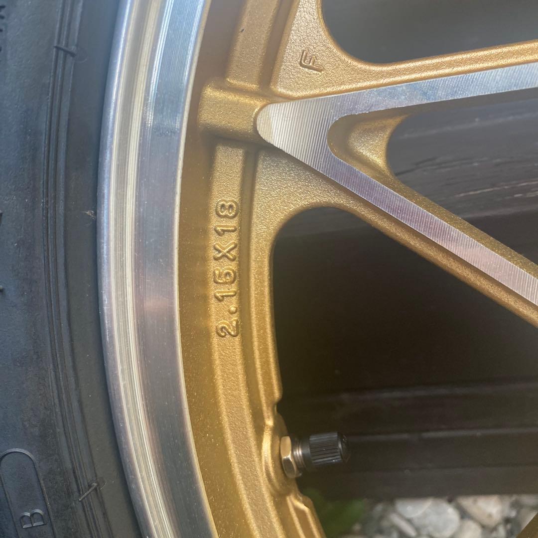 GS400.GSX250.400Ｅ用新品セブンキャストホイールタイヤフルセット⭐︎