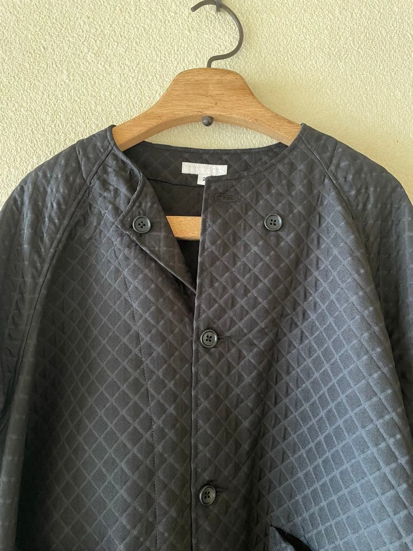 ENGINEERED GARMENTS ノーカラージャケット　黒