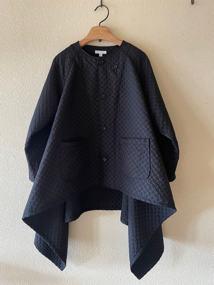 ENGINEERED GARMENTS ノーカラージャケット　黒