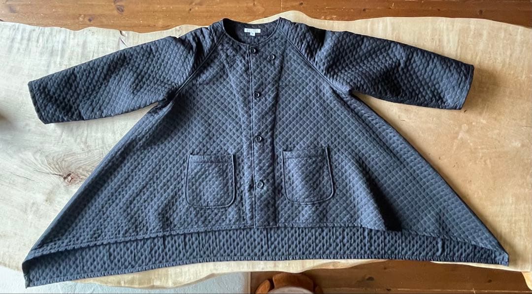 ENGINEERED GARMENTS ノーカラージャケット　黒