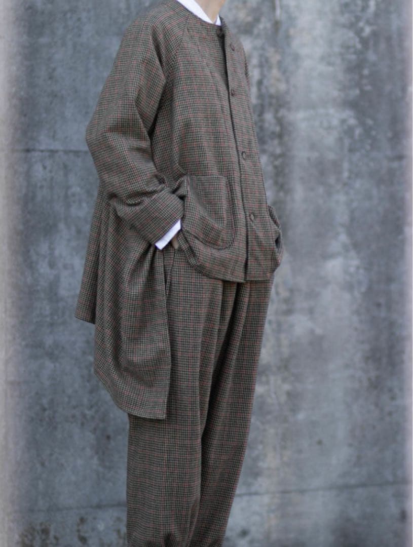 ENGINEERED GARMENTS ノーカラージャケット　黒