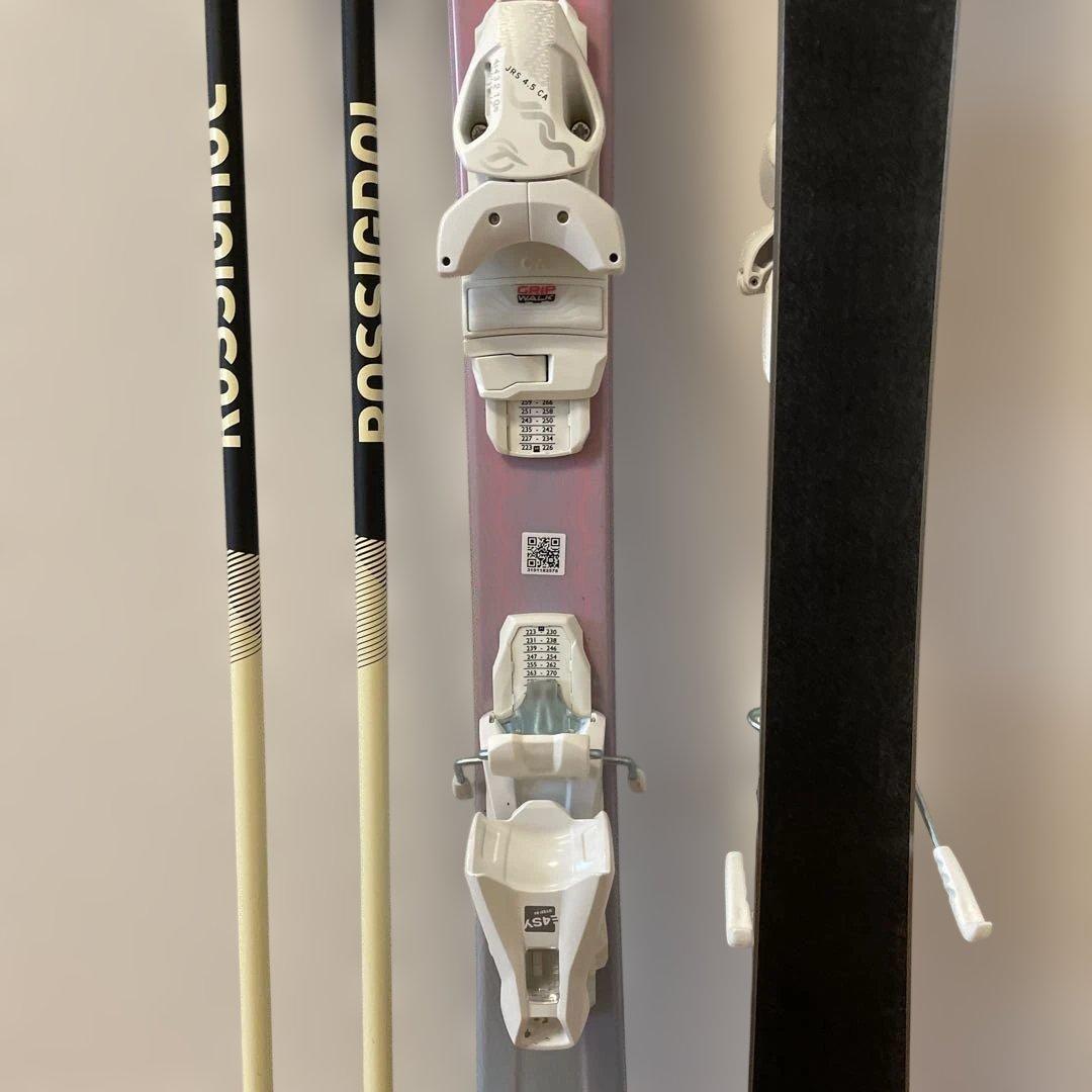 スキー板、ストック