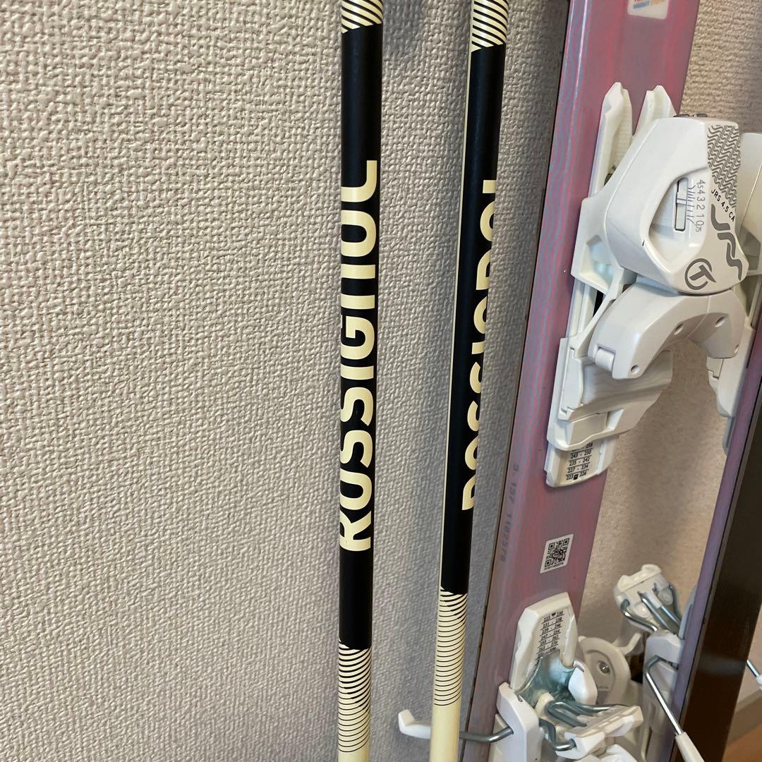 スキー板、ストック