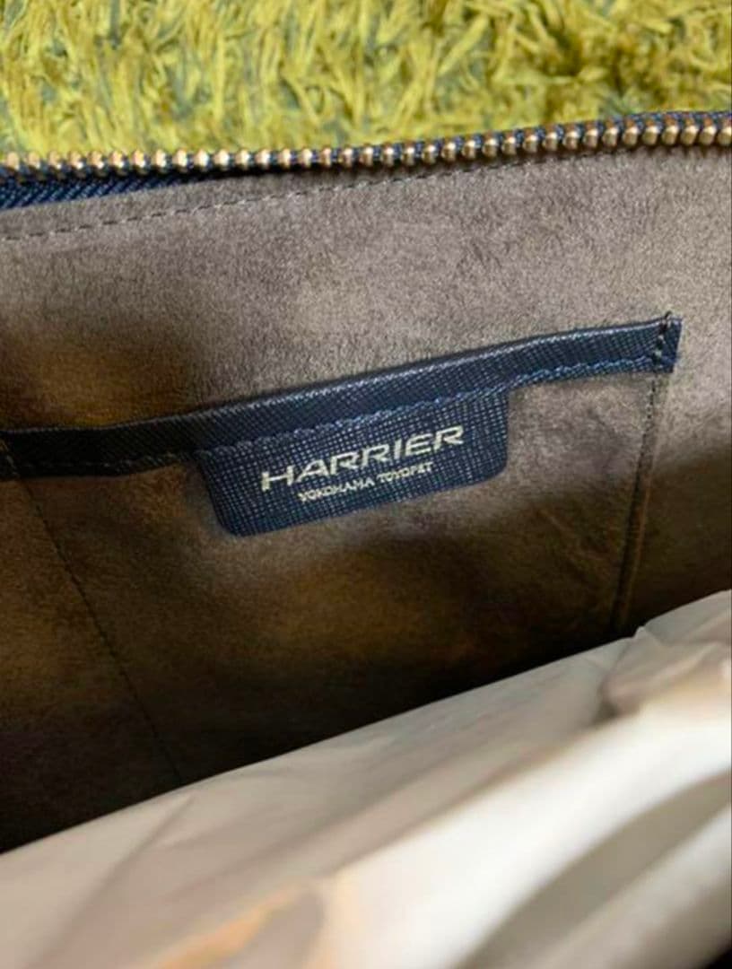 限定BARNEYS クラッチバッグ ネイビー系美品