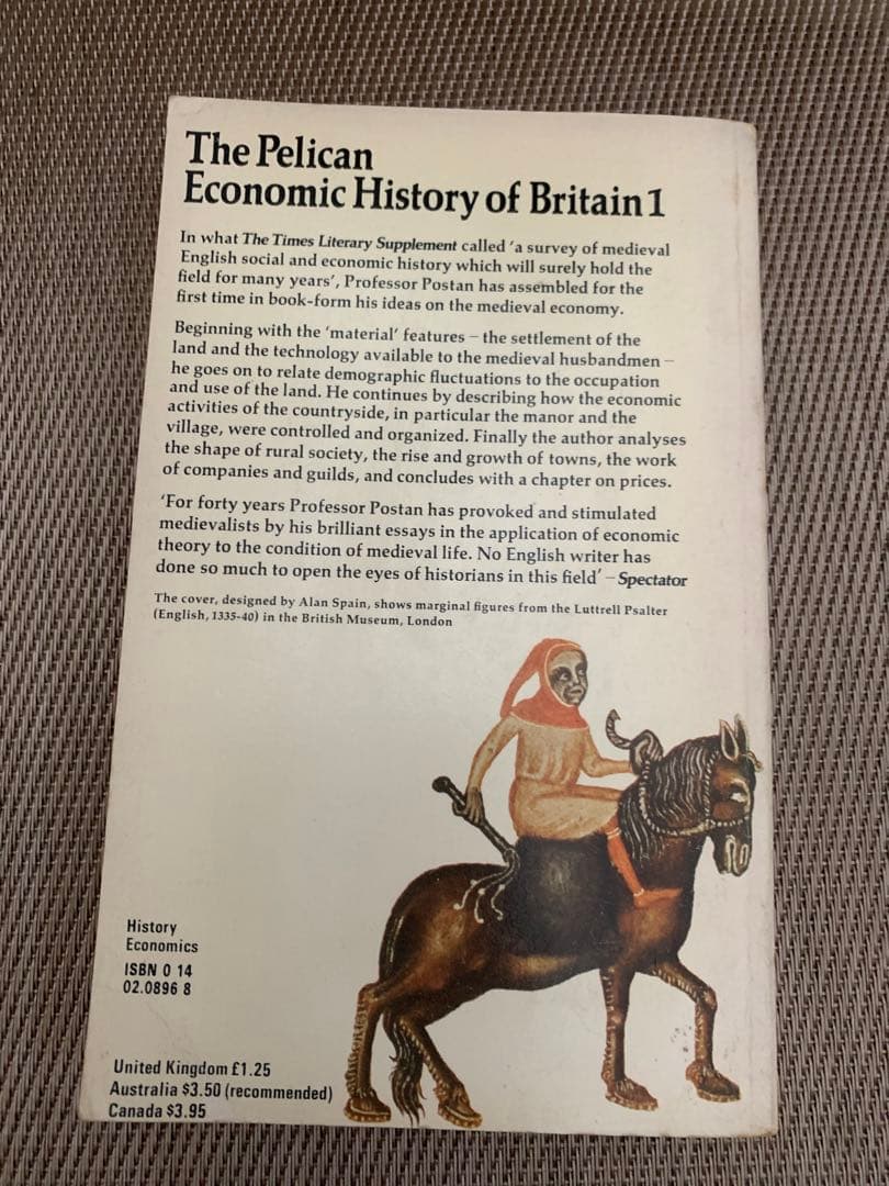 希少　The Medieval Economy & Society