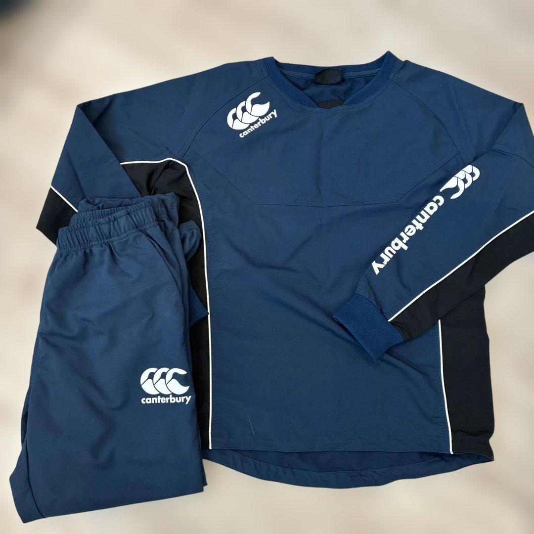 canterbury ウォームアップウェア M ネイビー　上下