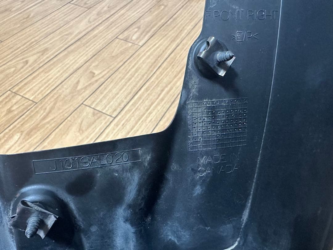 USスバル純正　アウトバック BS9 マッドガード 前後4ピース