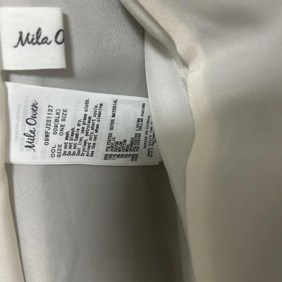 ミラオーウェン　テーラードジャケット