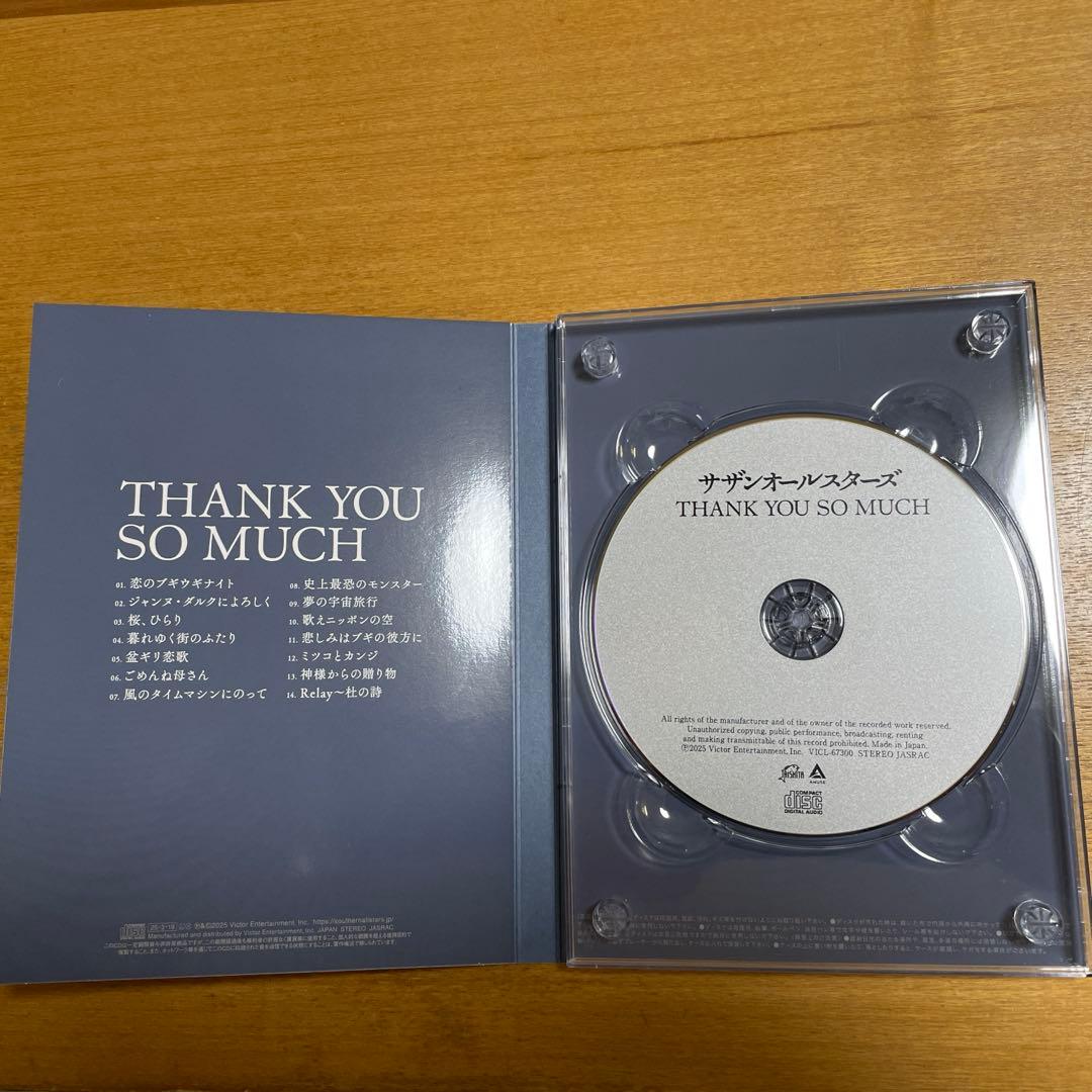 ラ*な様 サザンオールスターズ THANK YOU SO MUCH 完全生産限定