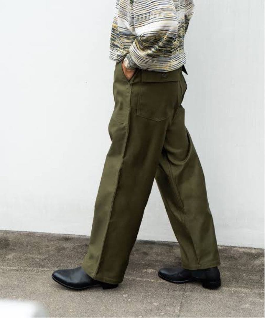 【送料無料】EDIFICE別注 CIOTA モールスキンベイカーパンツ 5