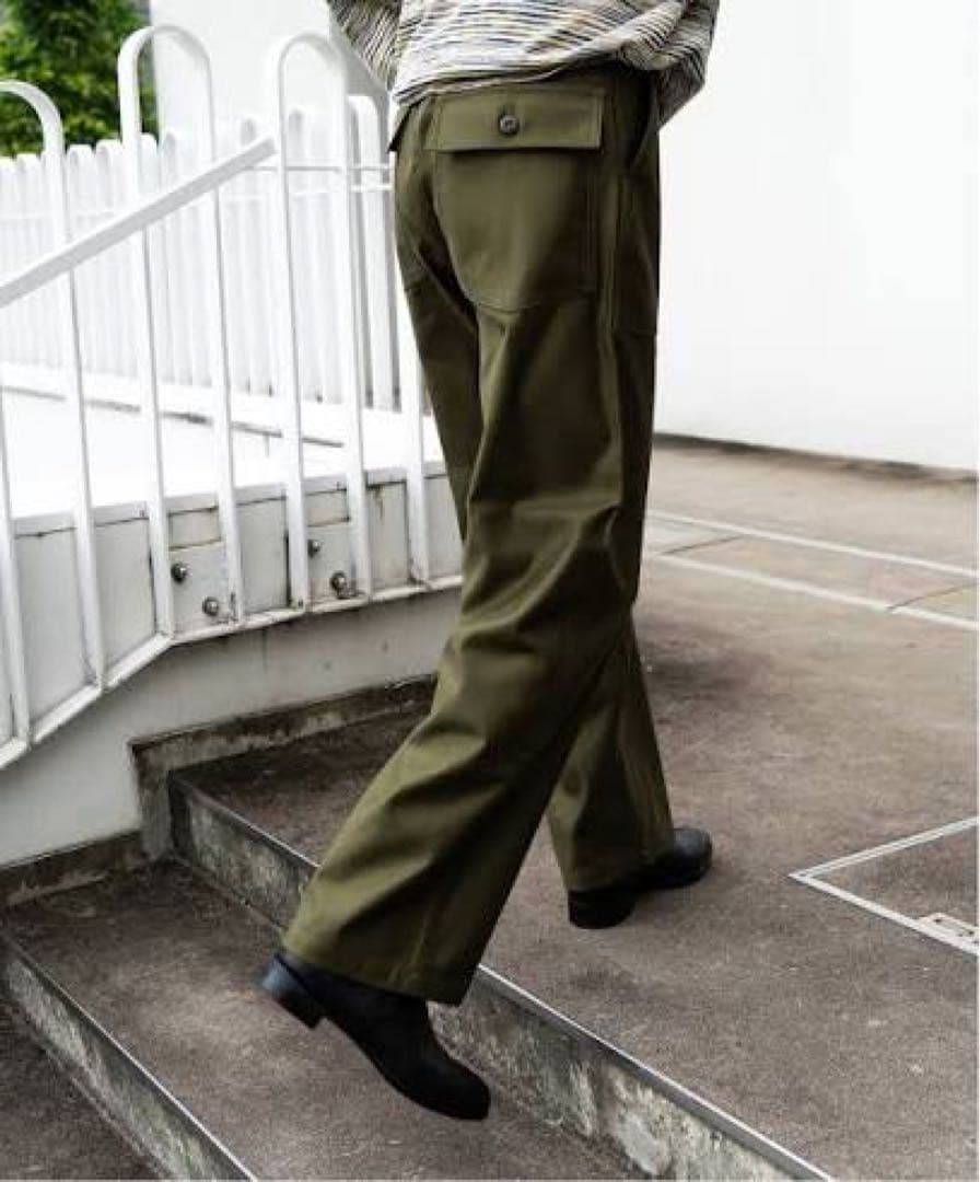 【送料無料】EDIFICE別注 CIOTA モールスキンベイカーパンツ 5