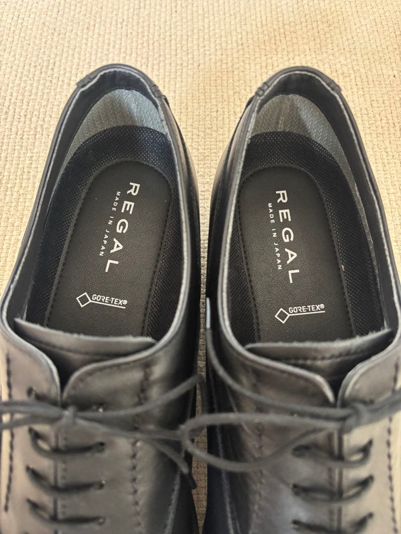 ☆1回使用のみ☆ REGAL GORE-TEX ストレートチップ　ビジネス