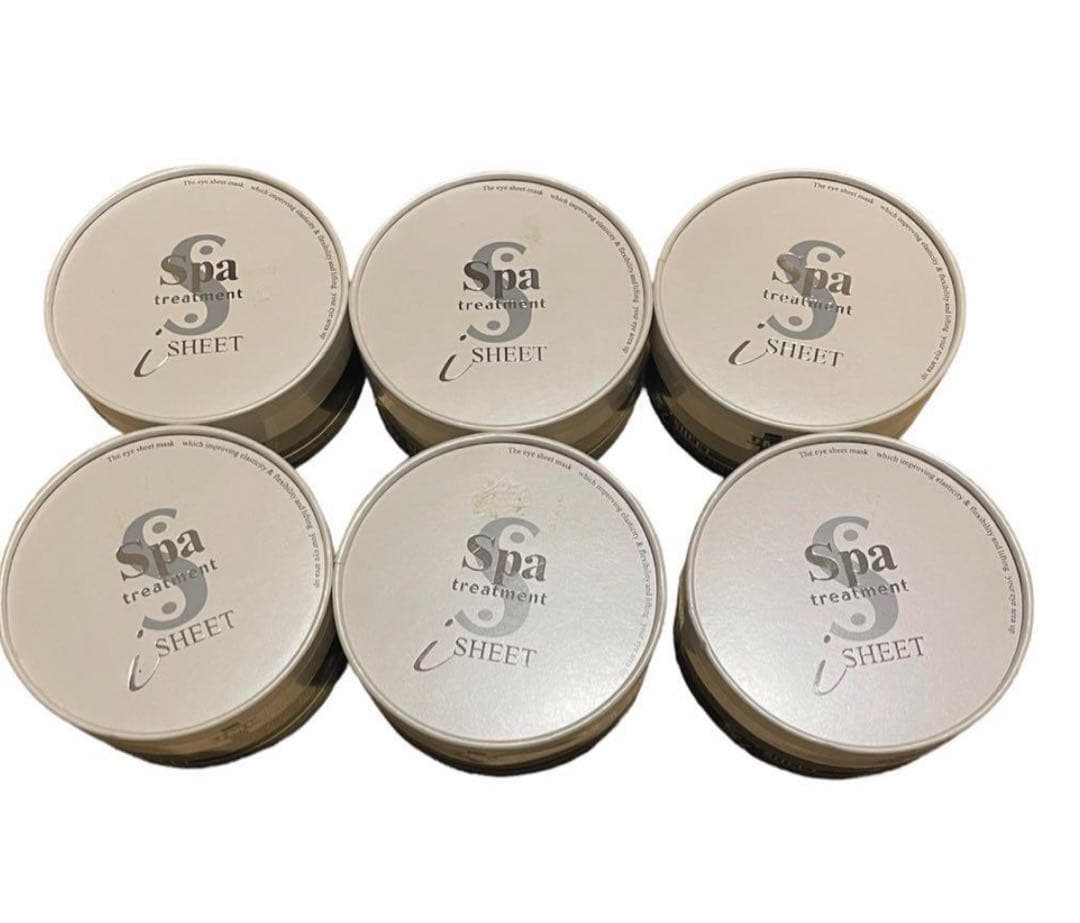 6点セット　スパトリートメント UMBストレッチiシート 目元パック 60枚