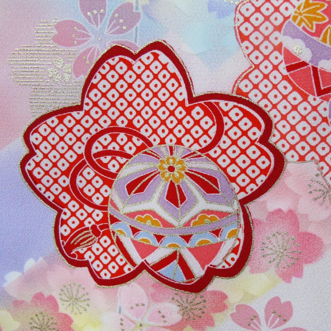 お宮参り 一つ身 着物 薄紫