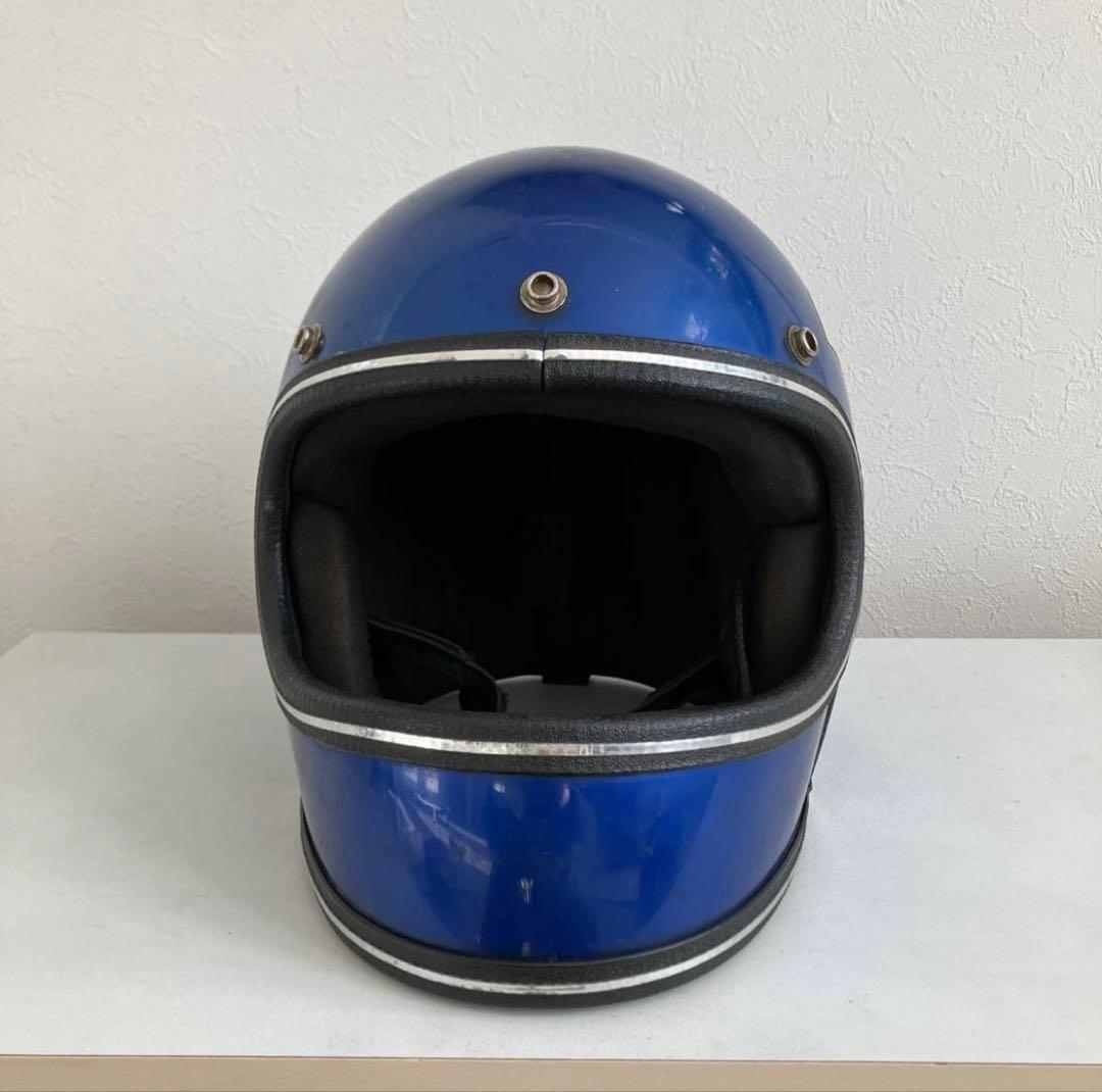 【GRANT】ビンテージヘルメット ブルー　オーシャンビートル　ハーレー　str