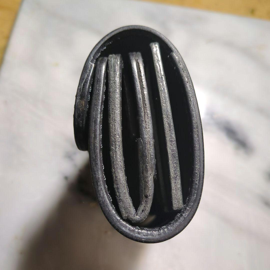 姫路ヌメ革 ハンドメイド 2つ折り財布 ブラック ショートウォレット 黒 新品