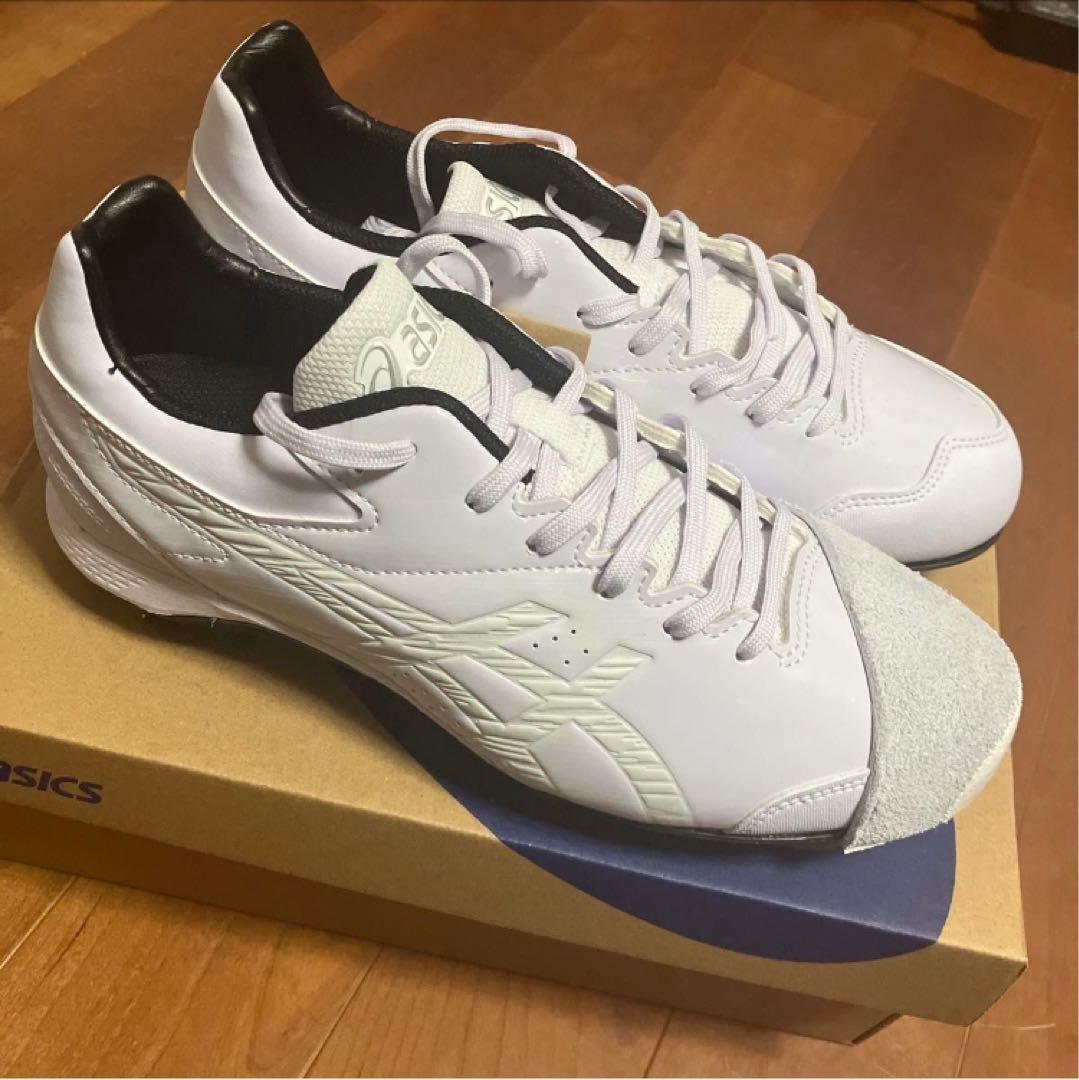 新品✨アシックス 野球スパイクNEOREVIVE 4 25.5cmP革加工済