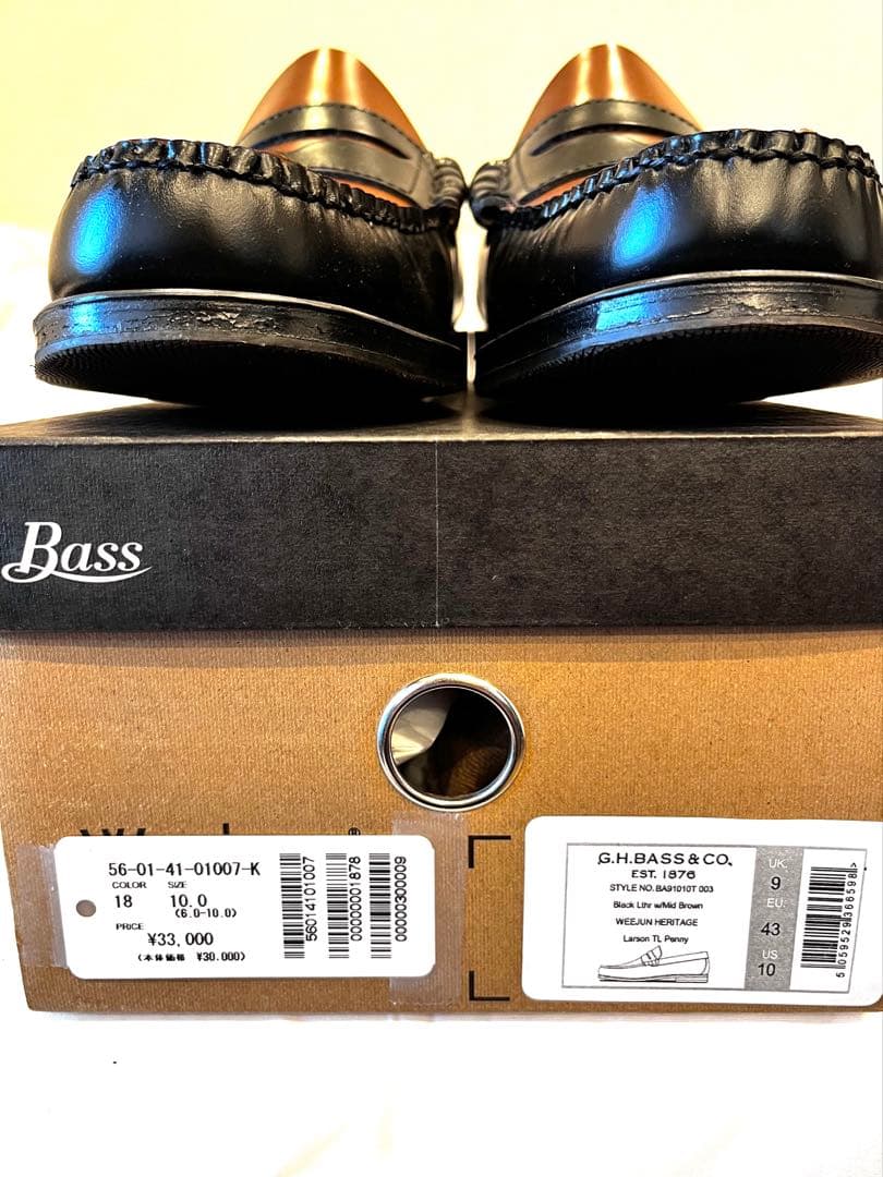 c*.様 【別注】G.H BASS LARSON MOC PENNY 新品 サイ