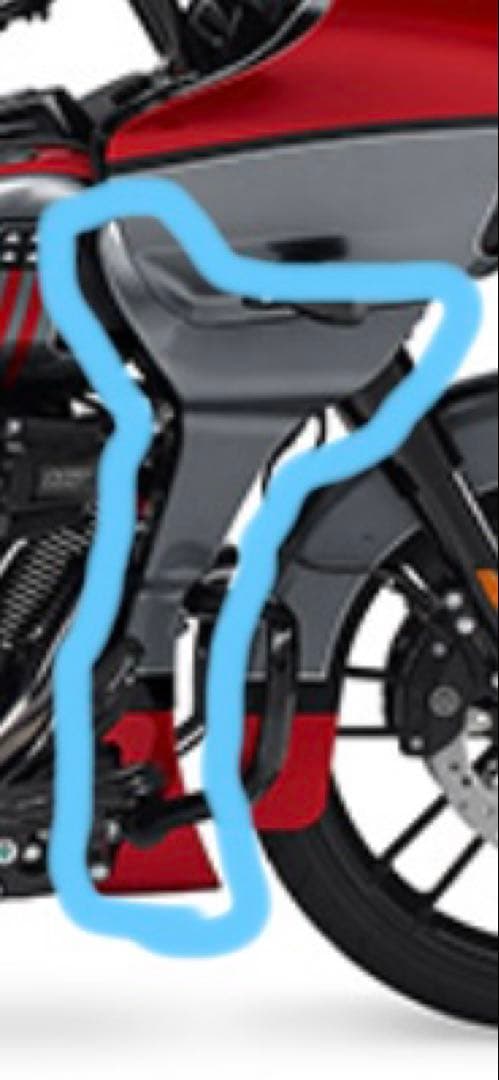 2019年　FLTRXSE CVOサイドフェアリング・チンスポイラーセット